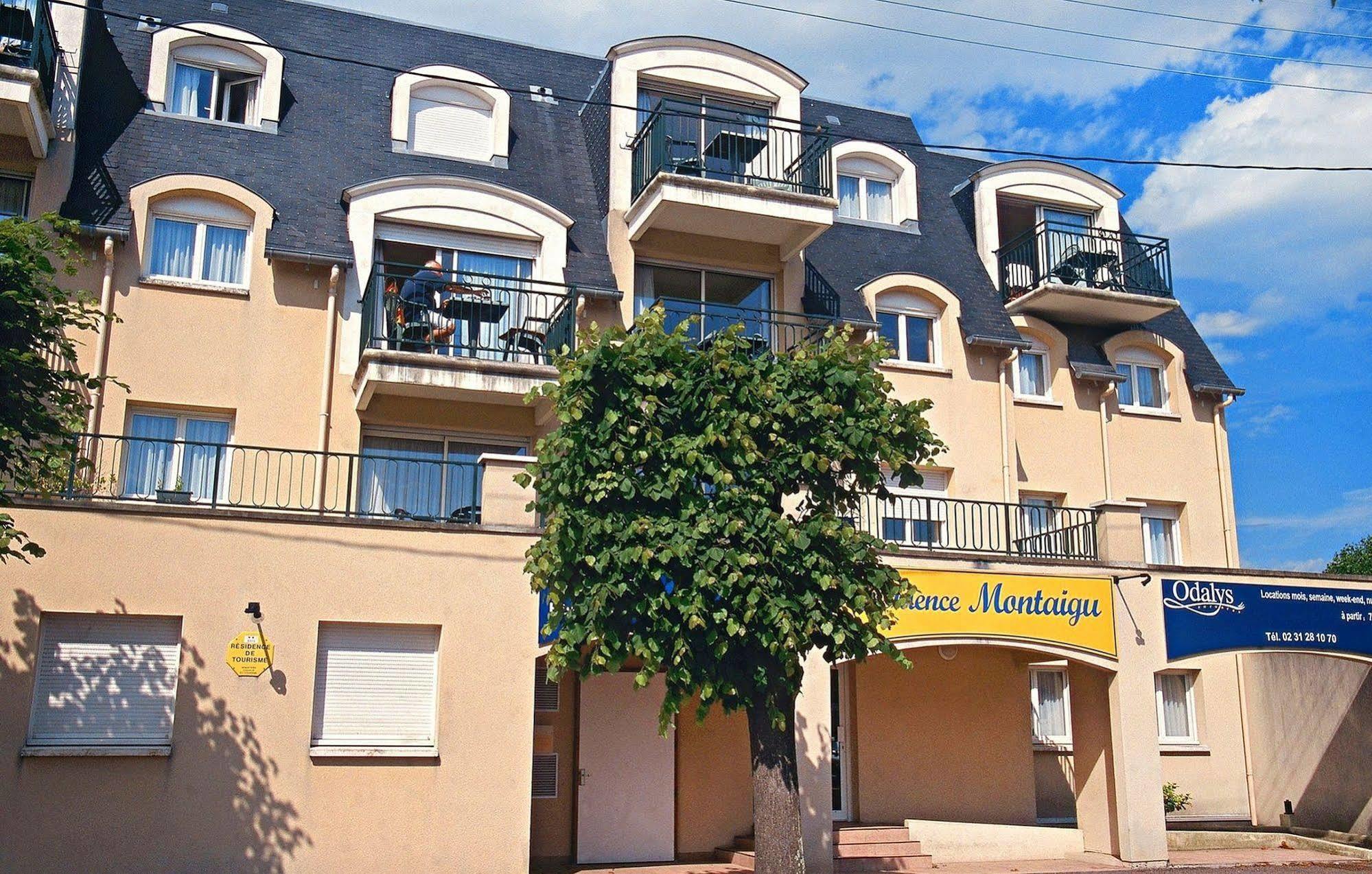 Aparthotel Montaigu Cabourg Exterior foto